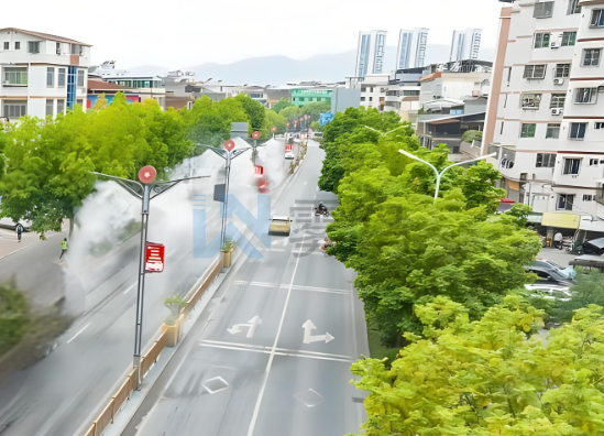 灯杆喷雾 灯杆喷雾